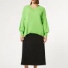 Marina Rinaldi Gonne | Gonne*Gonna in crêpe satin NERO