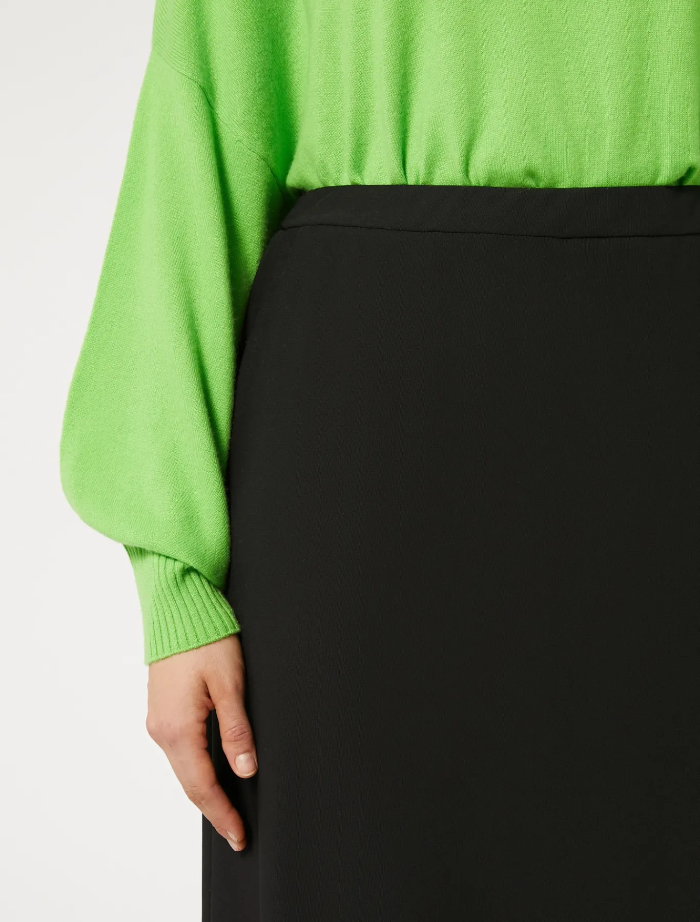 Marina Rinaldi Gonne | Gonne*Gonna in crêpe satin NERO