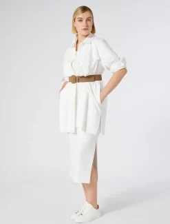 Marina Rinaldi Gonne | Gonne*Gonna in jersey BIANCO