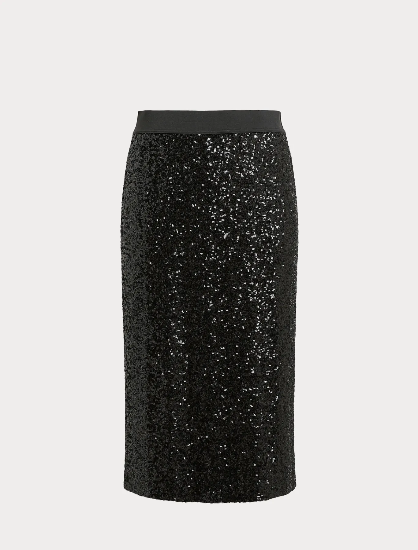 Marina Rinaldi Gonne | Gonne*Gonna in jersey e paillettes NERO