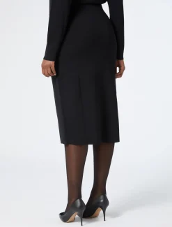 Marina Rinaldi Gonne | Gonne*Gonna in maglia NERO