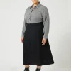 Marina Rinaldi Gonne | Gonne*Gonna in misto lana merino NERO
