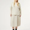 Marina Rinaldi Gonne | Gonne*Gonna in misto lana merino TORTORA
