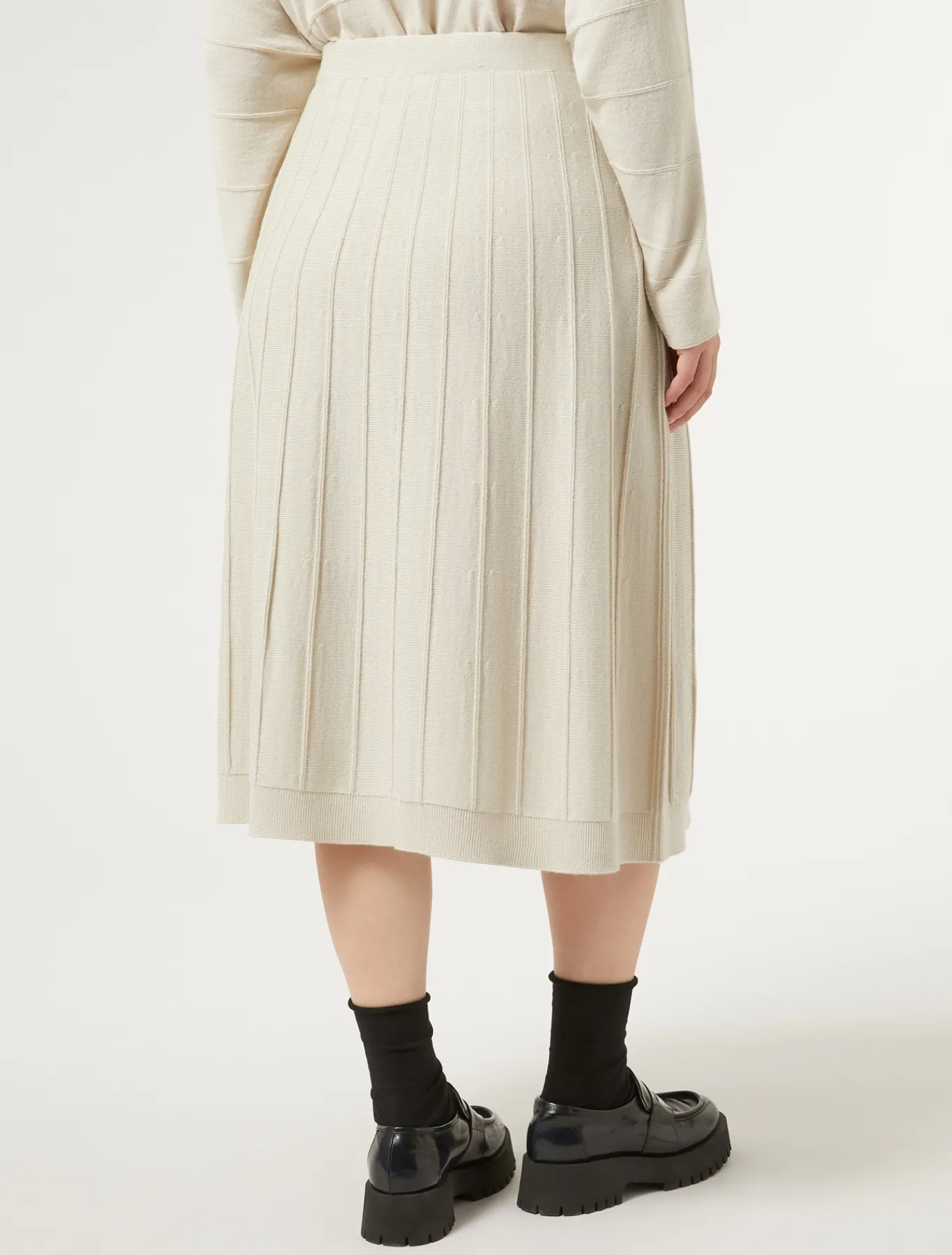 Marina Rinaldi Gonne | Gonne*Gonna in misto lana merino TORTORA