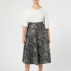 Marina Rinaldi Pantaloni E Gonne | Gonne*Gonna in tessuto jacquard NERO