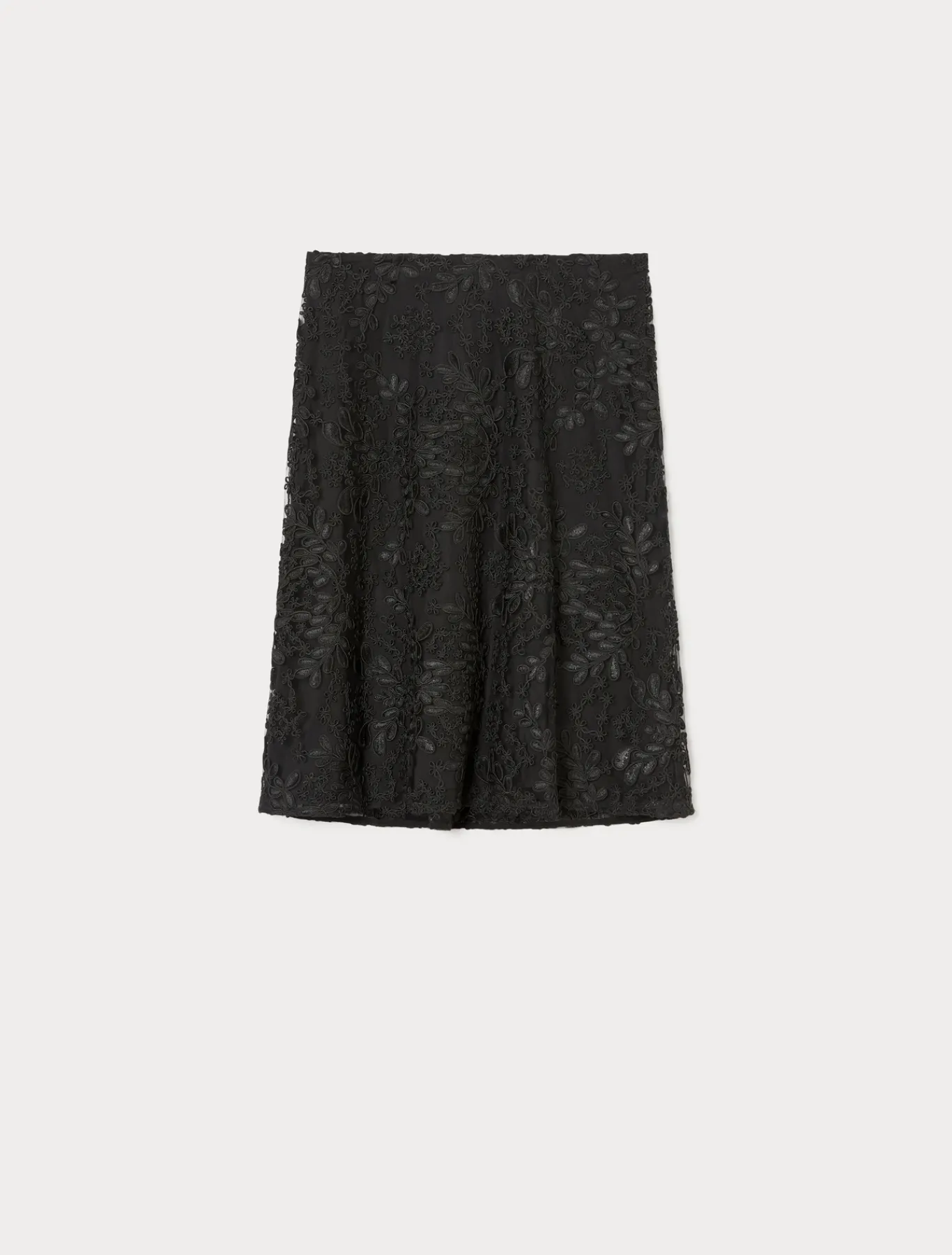Marina Rinaldi Pantaloni E Gonne | Gonne*Gonna in tulle ricamato NERO