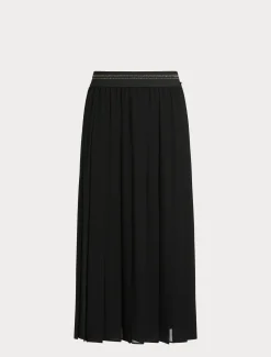 Marina Rinaldi Gonne | Gonne*Gonna lunga in georgette NERO