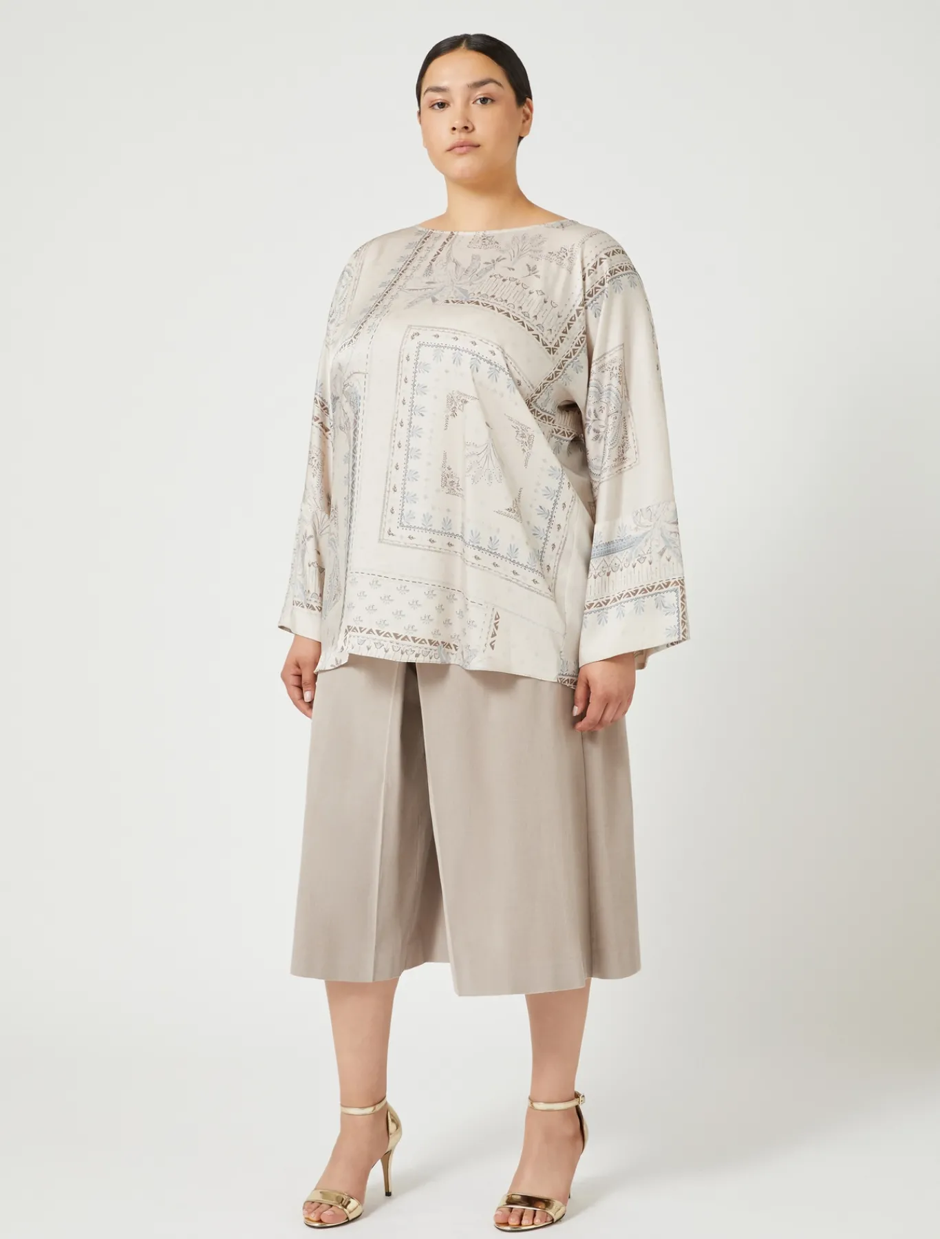 Marina Rinaldi Pantaloni & Jeans | Pantaloni & Jeans*Gonna pantalone in velluto BEIGE