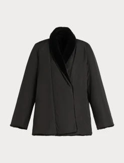 Marina Rinaldi Piumini | Piumini*Imbottito corto reversibile NERO