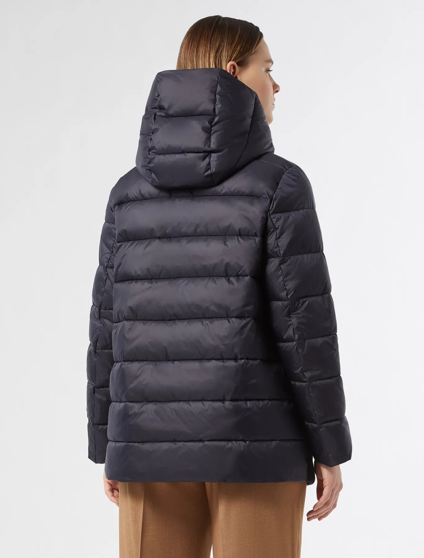 Marina Rinaldi Piumini*Imbottito in panno jersey e tela di nylon antigoccia BLUNOTTE