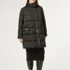 Marina Rinaldi Piumini | Piumini*Imbottito in raso antigoccia NERO