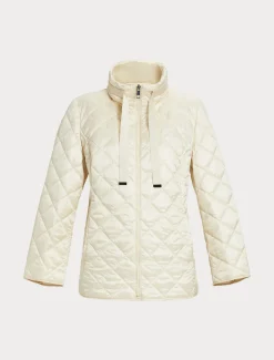 Marina Rinaldi Piumini | Piumini*Imbottito in tela cangiante GIALLOCHIARO