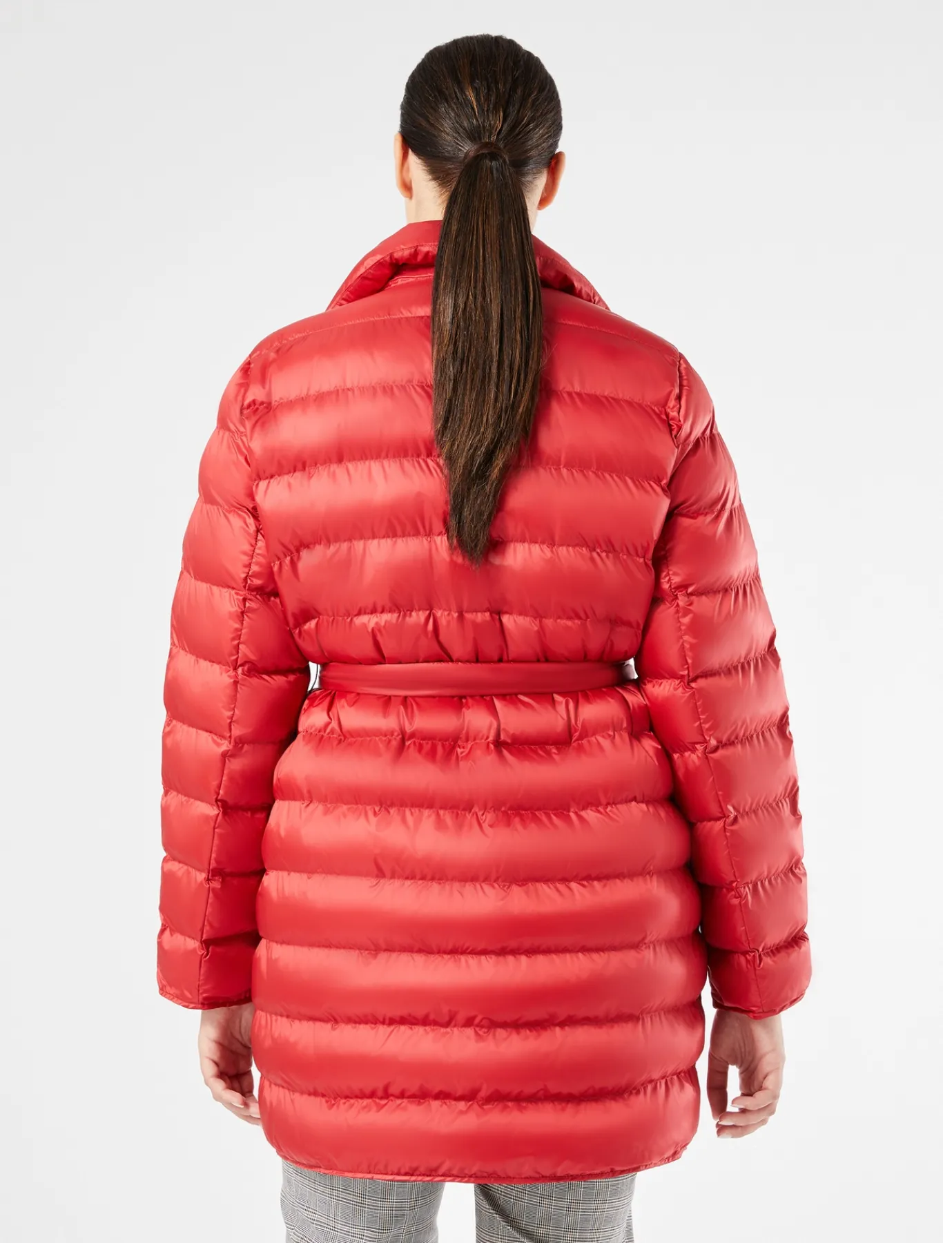 Marina Rinaldi Piumini | Piumini*Imbottito in tela di nylon antigoccia ROSSO
