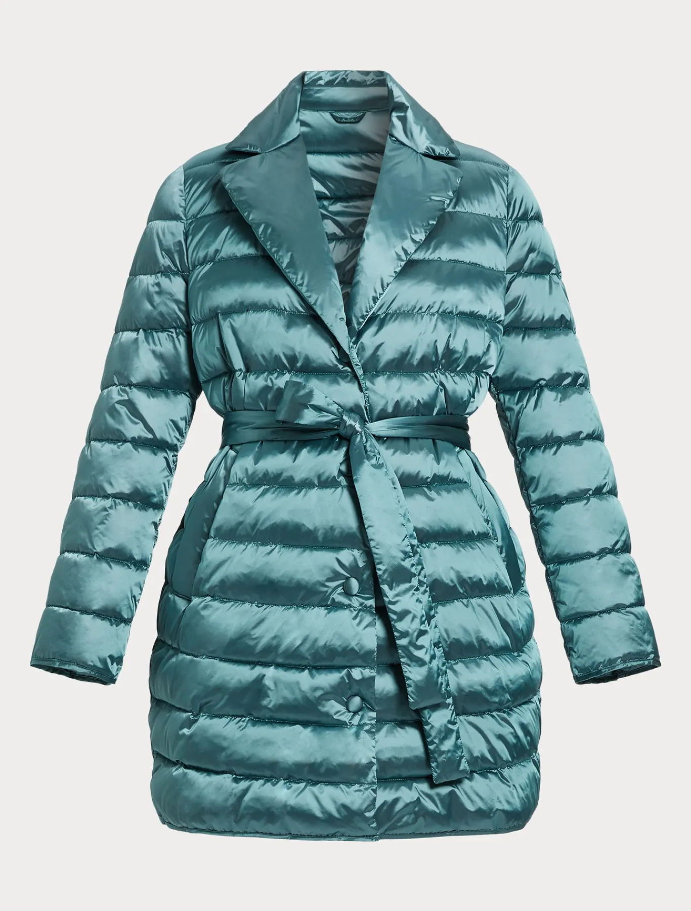 Marina Rinaldi Piumini | Piumini*Imbottito in tela di nylon antigoccia VERDESALVIA