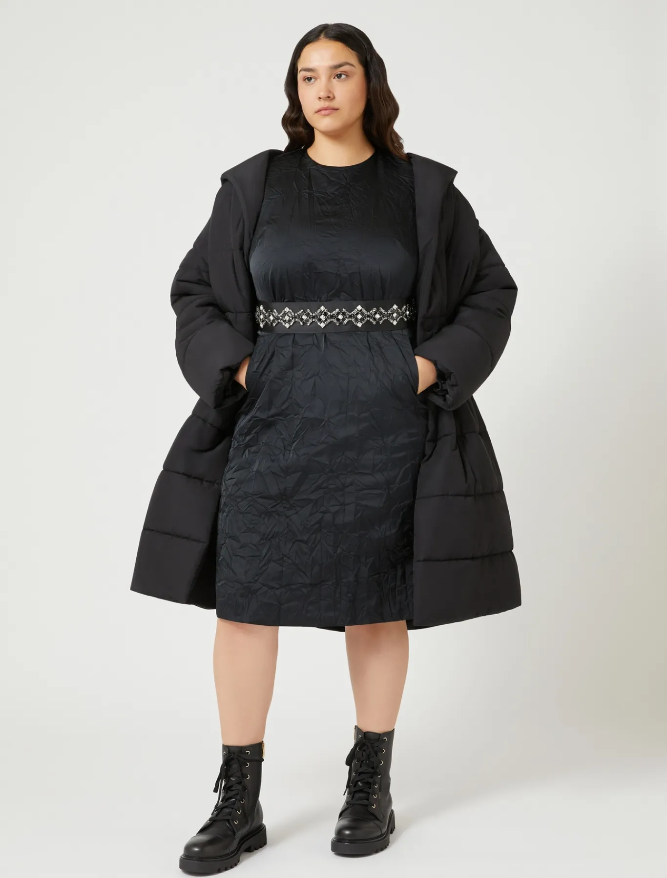 Marina Rinaldi Piumini | Piumini*Imbottito tecnico antigoccia NERO