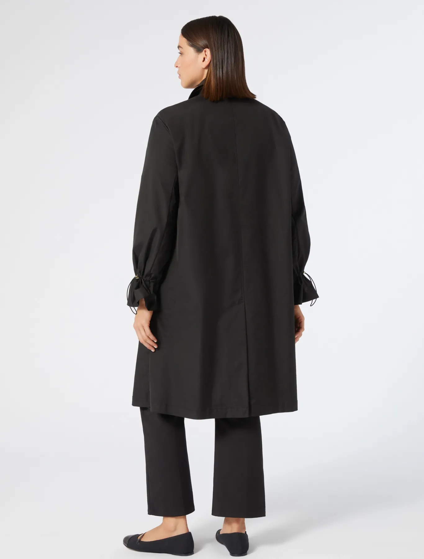 Marina Rinaldi Cappotti & Trench | Cappotti & Trench*Impermeabile in microtwill antigoccia NERO