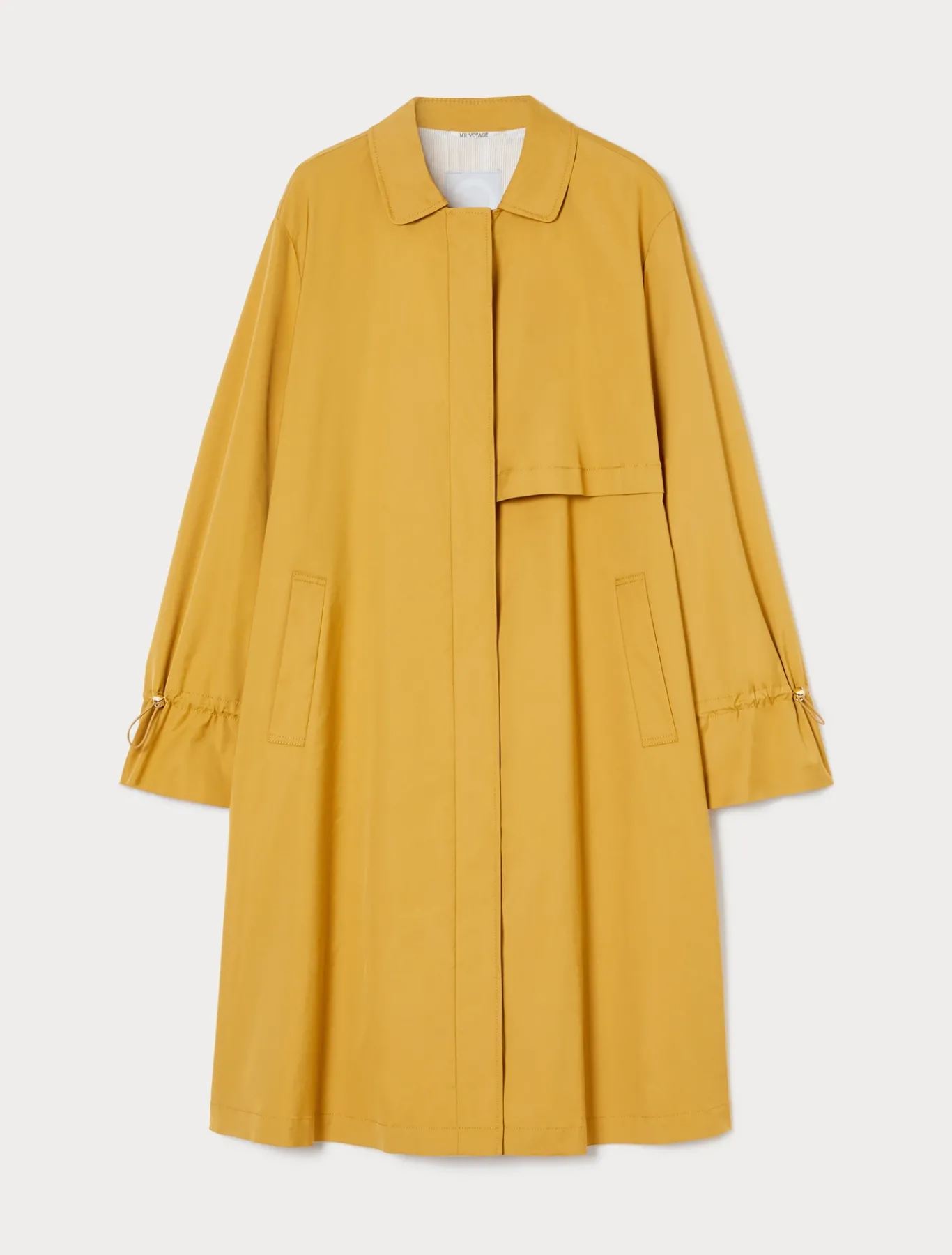 Marina Rinaldi Cappotti & Trench | Cappotti & Trench*Impermeabile in microtwill antigoccia SENAPE