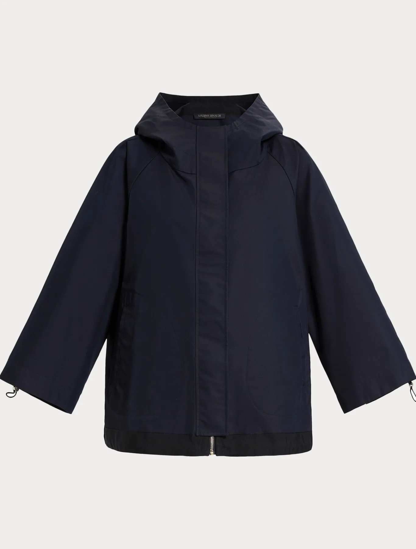 Marina Rinaldi Cappotti & Trench | Cappotti & Trench*Impermeabile in twill antigoccia BLUNOTTE
