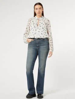 Marina Rinaldi Pantaloni & Jeans | Pantaloni & Jeans*Jeans flare in denim stretch BLU