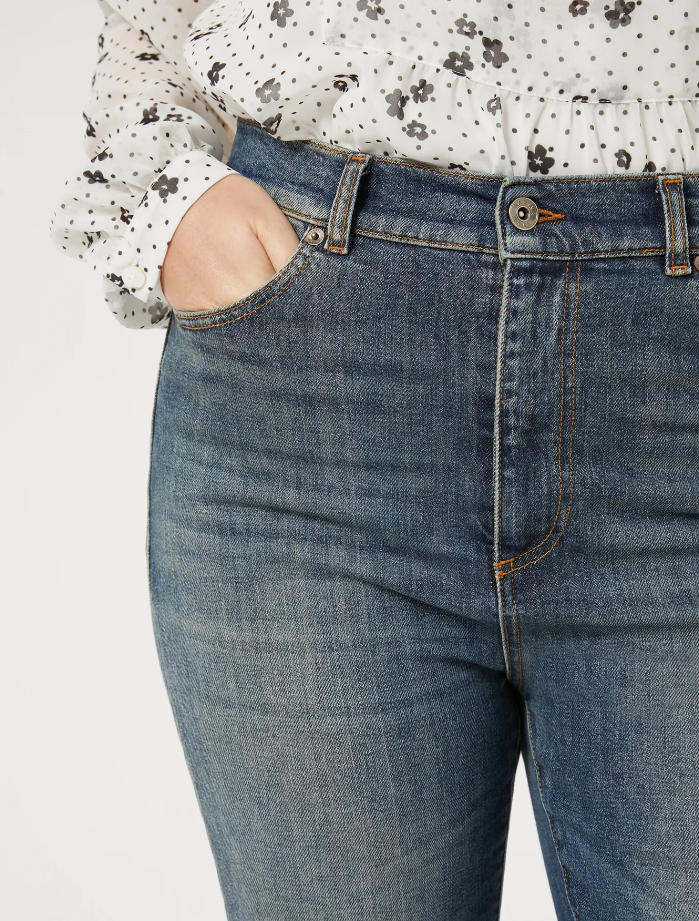Marina Rinaldi Pantaloni & Jeans | Pantaloni & Jeans*Jeans flare in denim stretch BLU