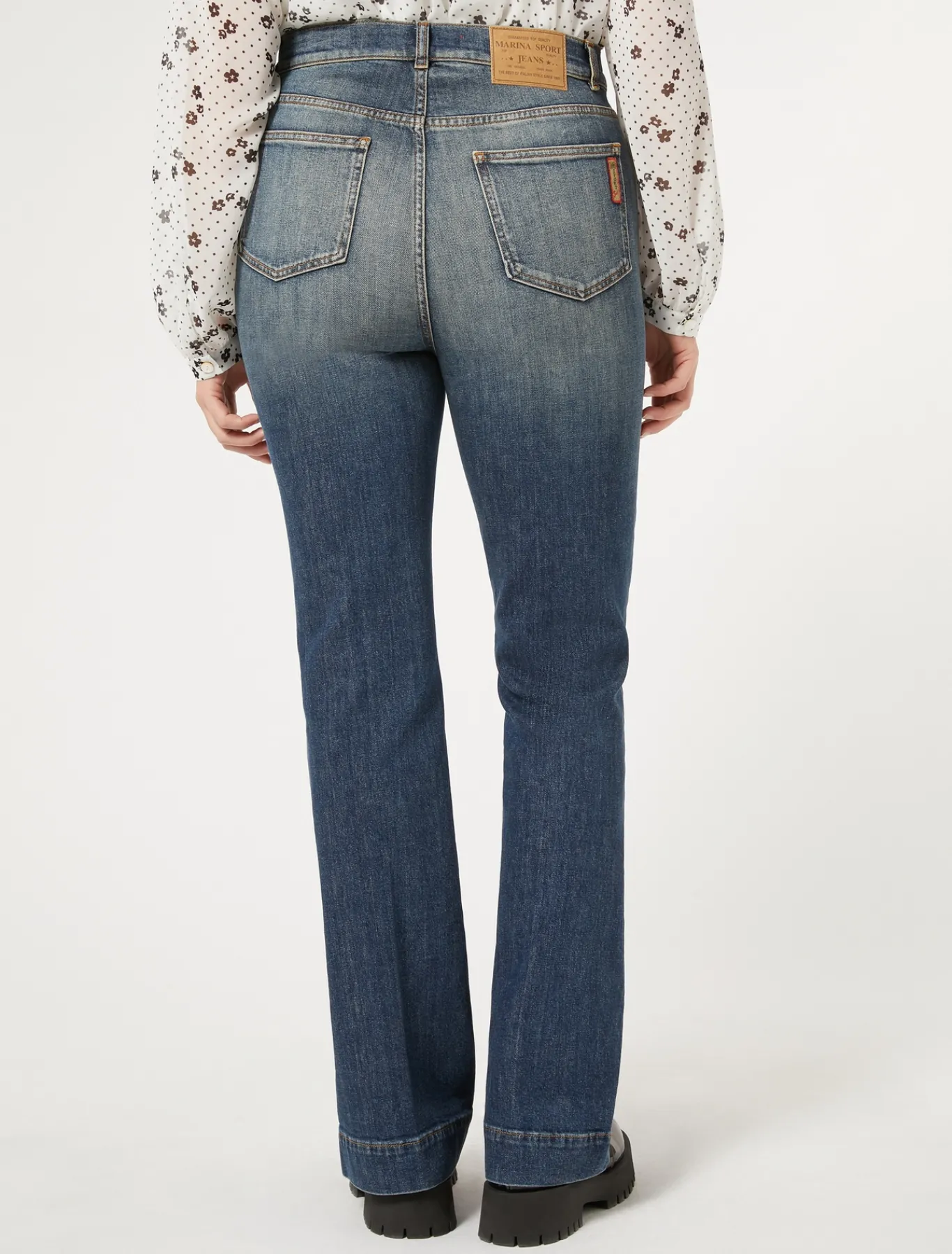 Marina Rinaldi Pantaloni & Jeans | Pantaloni & Jeans*Jeans flare in denim stretch BLU