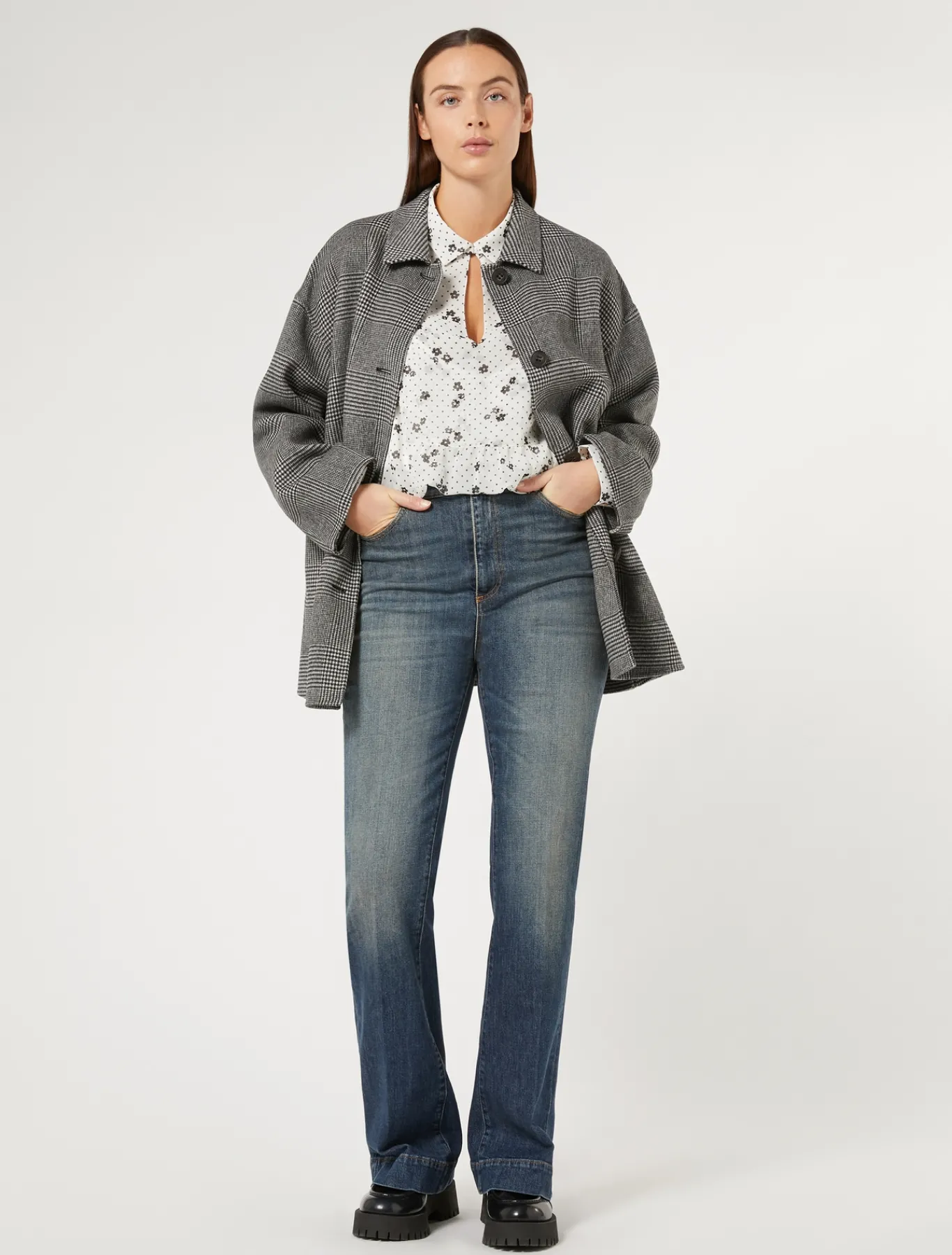 Marina Rinaldi Pantaloni & Jeans | Pantaloni & Jeans*Jeans flare in denim stretch BLU