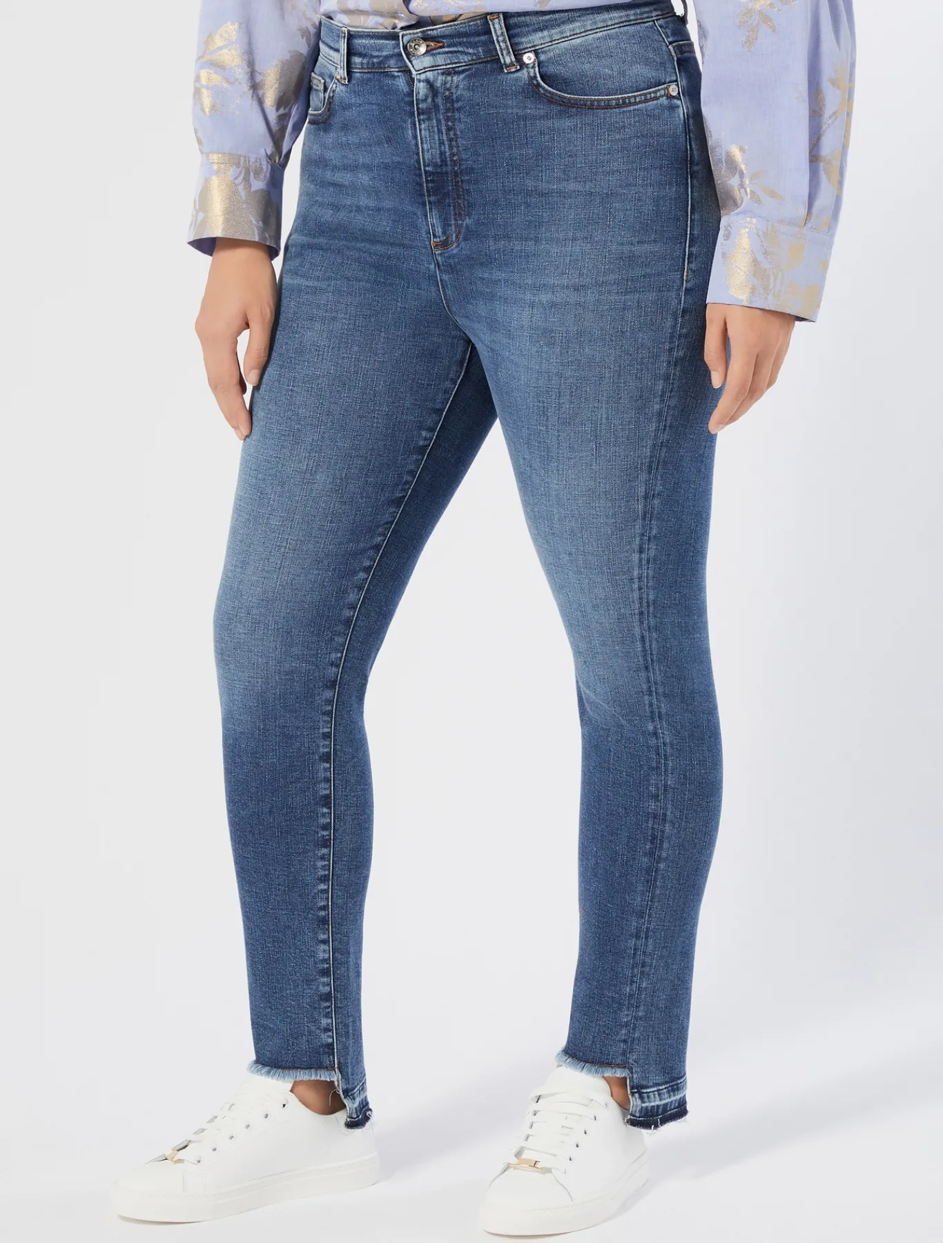 Marina Rinaldi Pantaloni & Jeans | Pantaloni & Jeans*Jeans in denim di cotone BLU