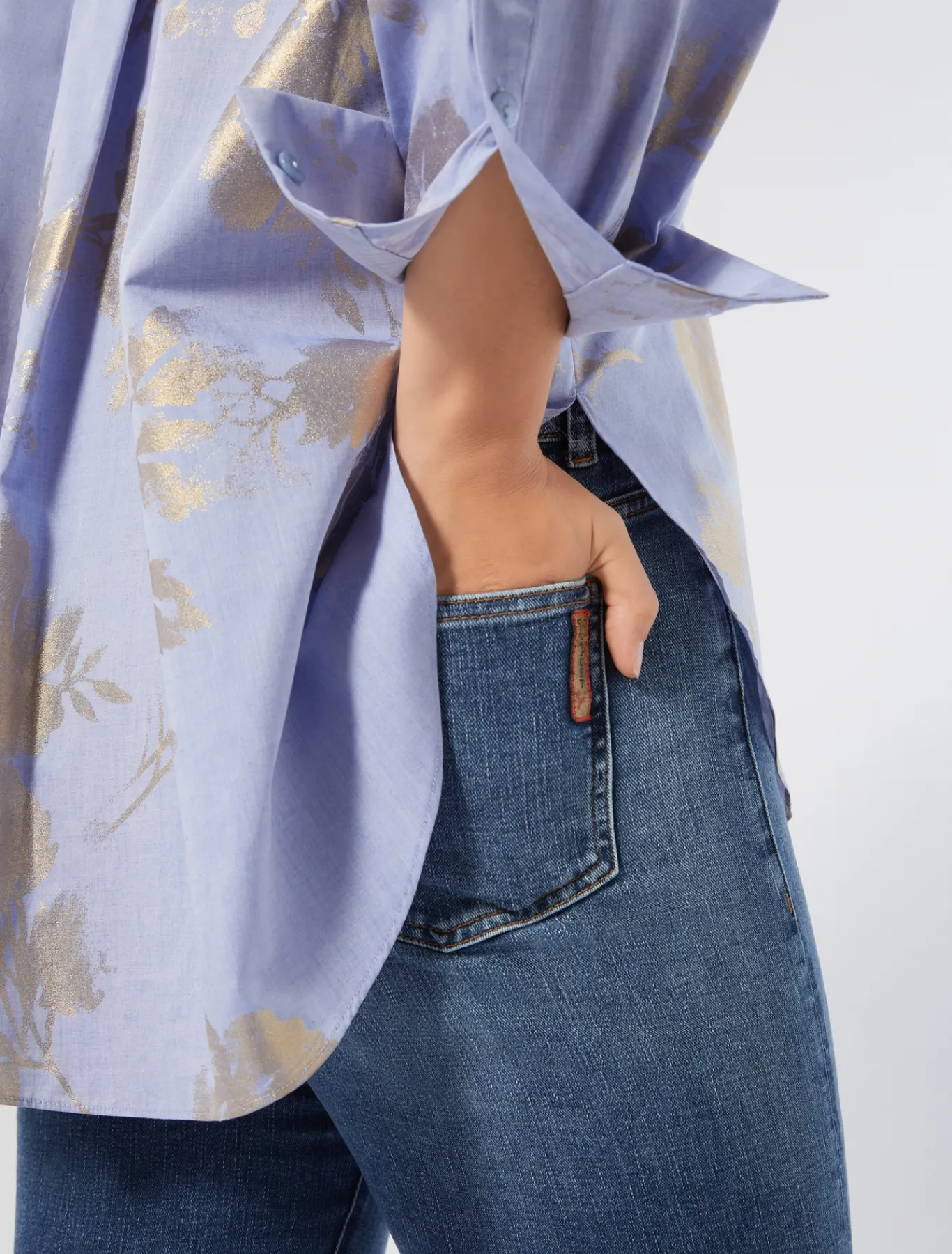 Marina Rinaldi Pantaloni & Jeans | Pantaloni & Jeans*Jeans in denim di cotone BLU