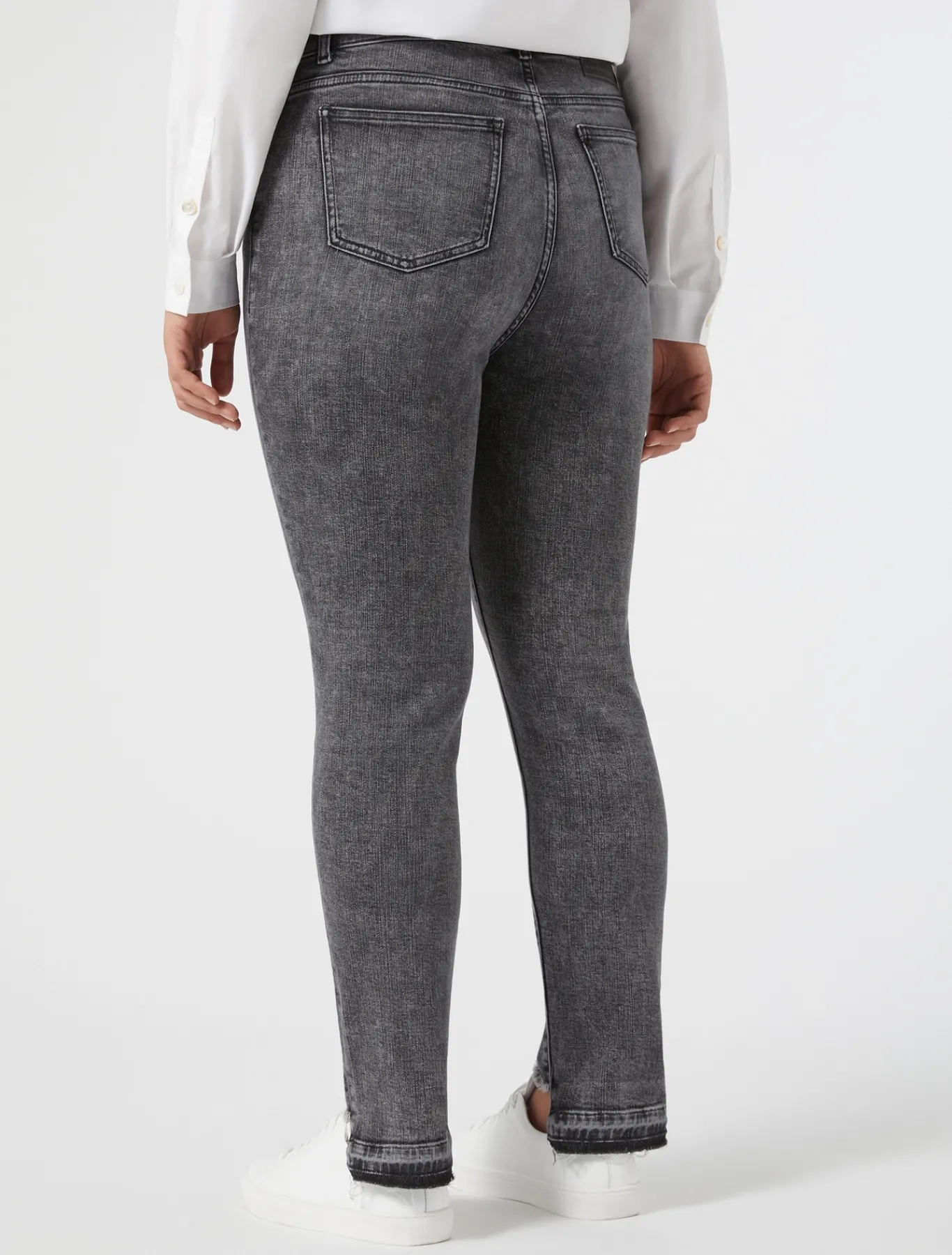Marina Rinaldi Pantaloni & Jeans | Pantaloni & Jeans*Jeans in denim di cotone NERO