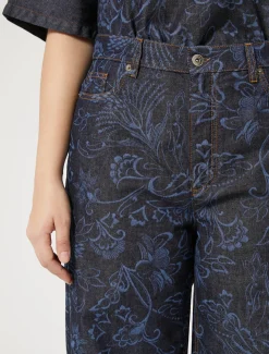 Marina Rinaldi Pantaloni & Jeans | Pantaloni & Jeans*Jeans in denim laserato BLU