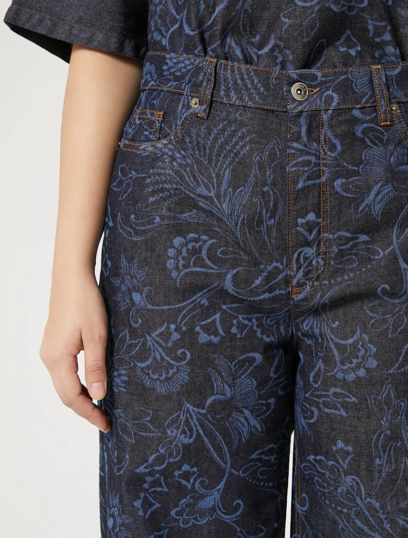 Marina Rinaldi Pantaloni & Jeans | Pantaloni & Jeans*Jeans in denim laserato BLU