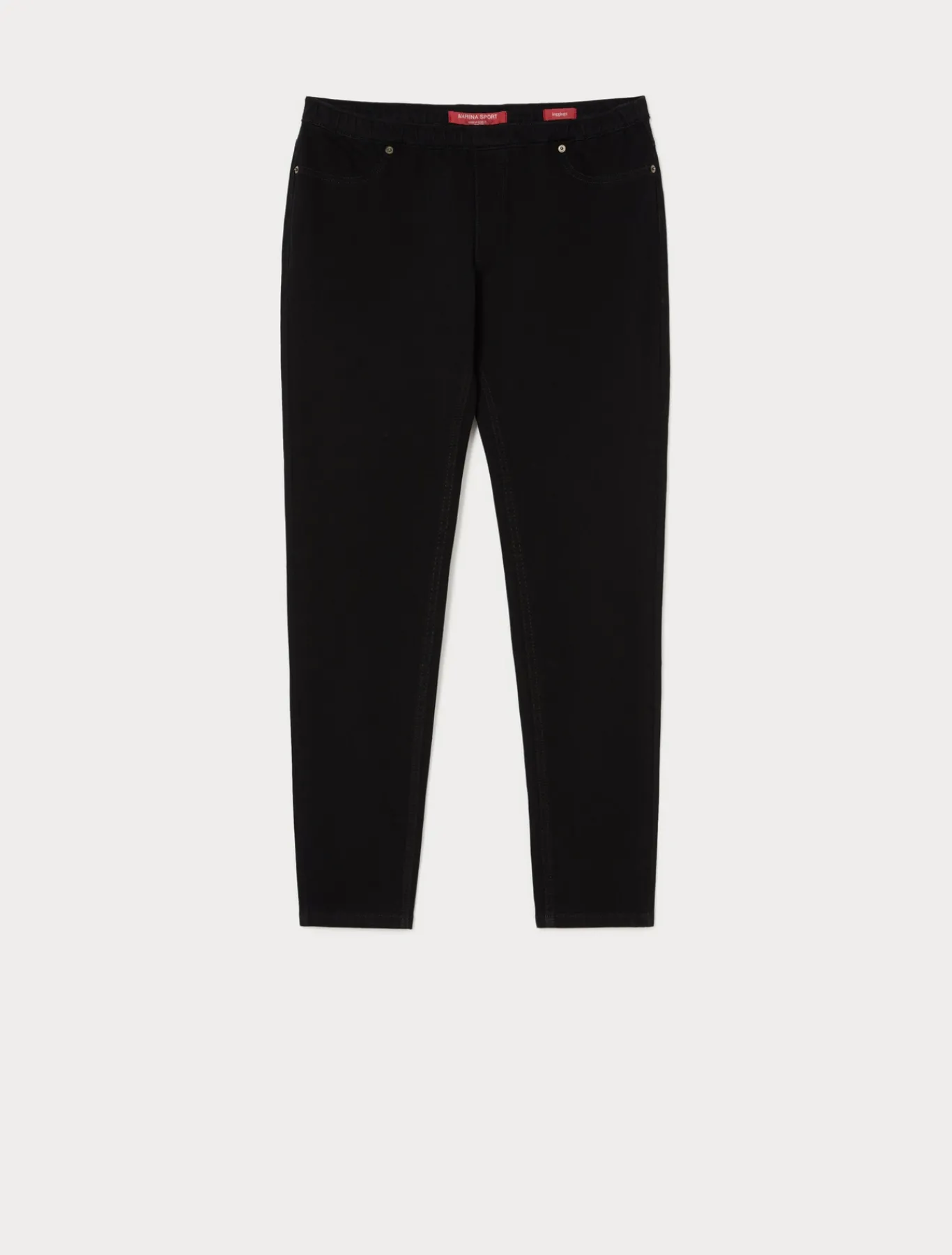 Marina Rinaldi Pantaloni & Jeans | Pantaloni & Jeans*Jeans leggings fit in jersey denim NERO