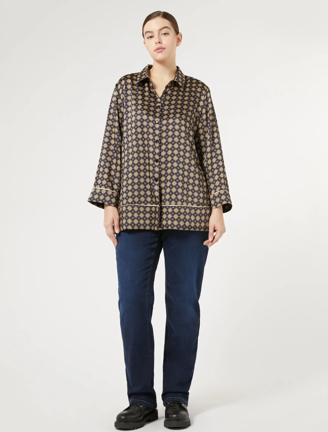Marina Rinaldi Pantaloni & Jeans | Pantaloni & Jeans*Jeans regular in denim indaco BLU