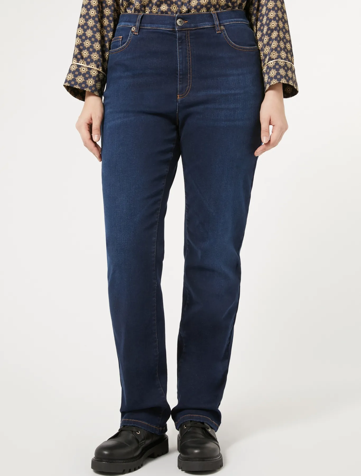 Marina Rinaldi Pantaloni & Jeans | Pantaloni & Jeans*Jeans regular in denim indaco BLU