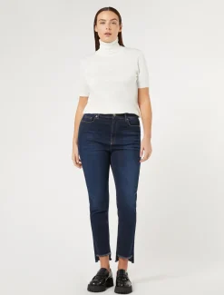 Marina Rinaldi Pantaloni & Jeans | Pantaloni & Jeans*Jeans slim fit in denim indaco BLU