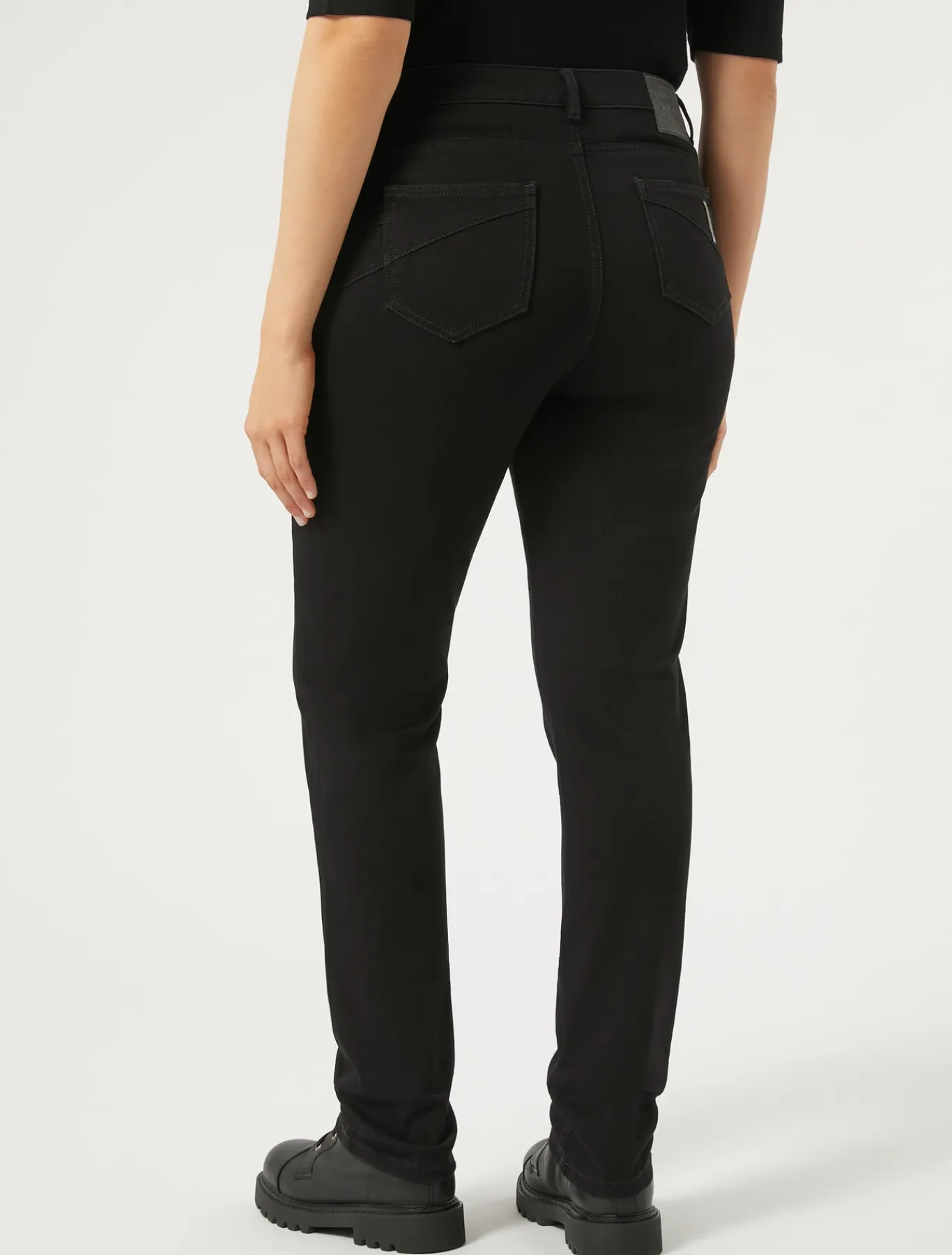 Marina Rinaldi Pantaloni & Jeans | Pantaloni & Jeans*Jeans Wonder fit in denim compatto NERO