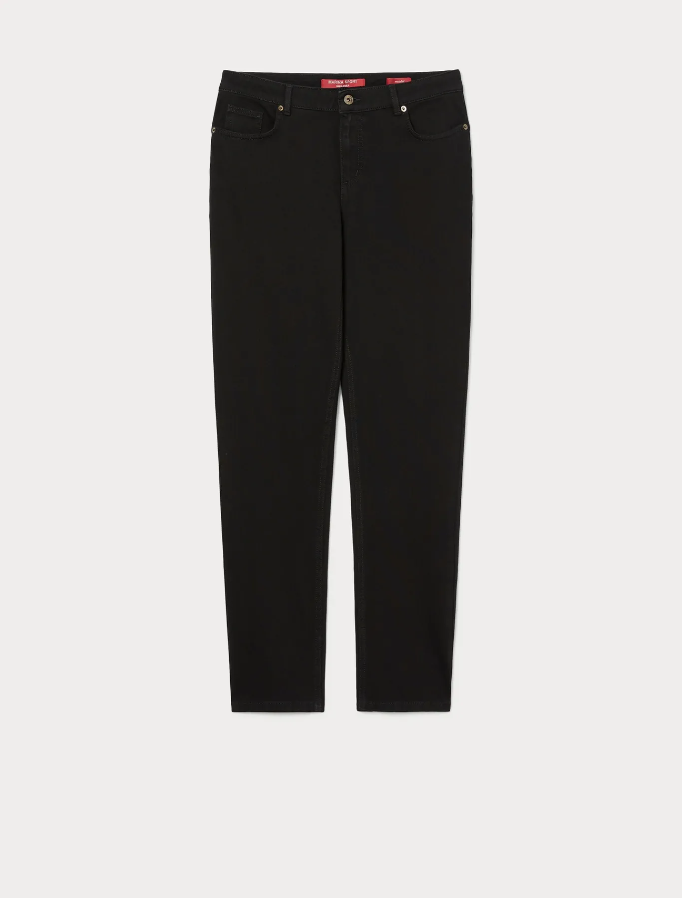 Marina Rinaldi Pantaloni & Jeans | Pantaloni & Jeans*Jeans Wonder fit in denim compatto NERO