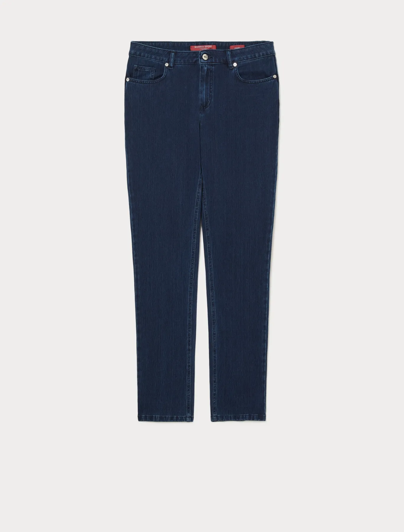 Marina Rinaldi Pantaloni & Jeans | Pantaloni & Jeans*Jeans Wonder fit in denim compatto BLUNOTTE