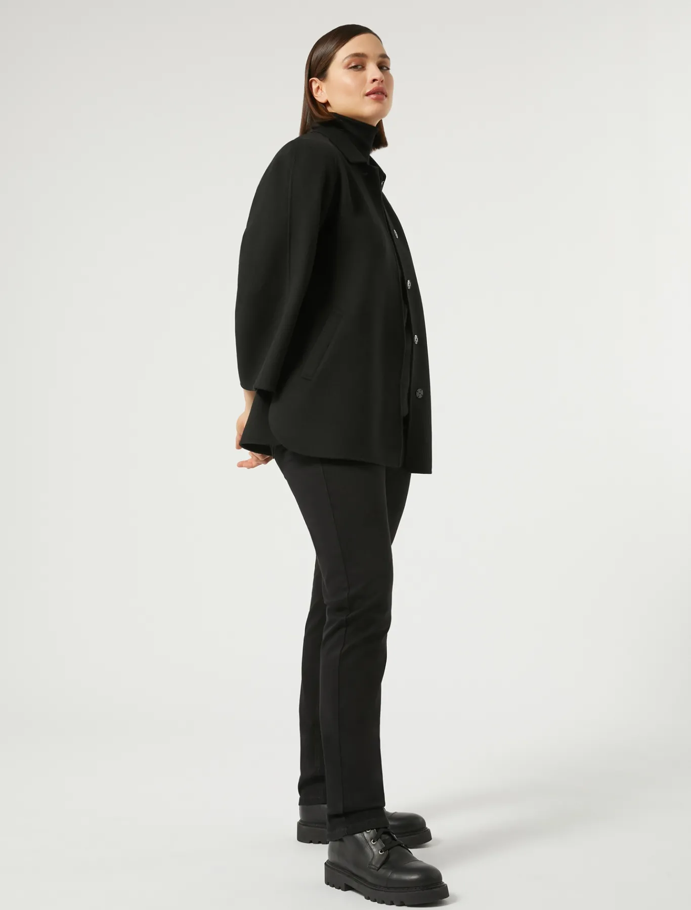 Marina Rinaldi Pantaloni & Jeans | Pantaloni & Jeans*Jeans Wonder fit in denim compatto NERO