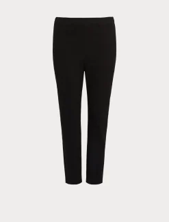 Marina Rinaldi Pantaloni & Jeans | Pantaloni & Jeans*Leggings in denim di cotone stretch NERO