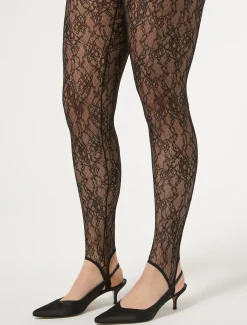 Marina Rinaldi Accessori | Accessori*Leggings in pizzo stretch NERO