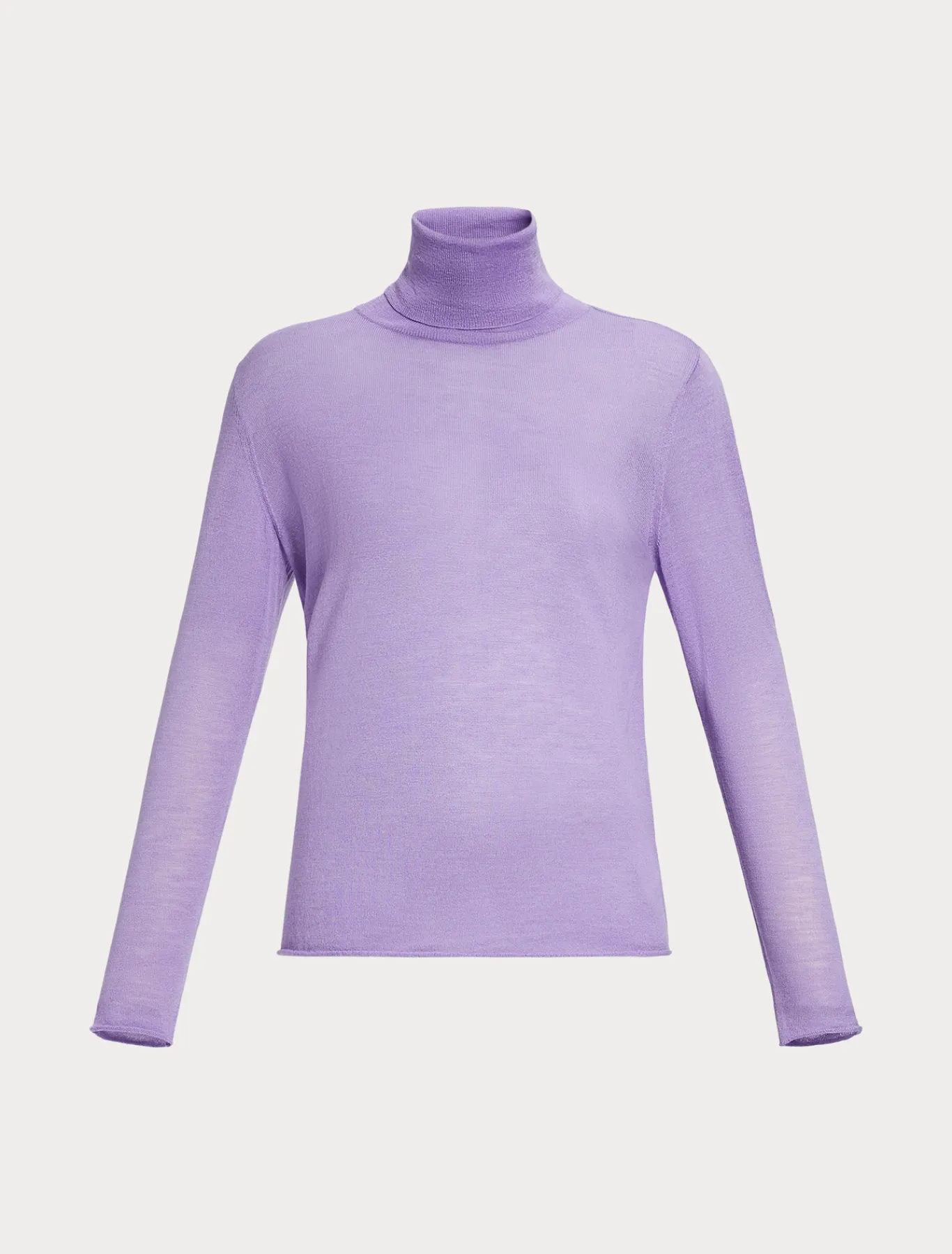 Marina Rinaldi Maglieria | Maglieria*Maglia dolcevita in seta e cachemire LILLA