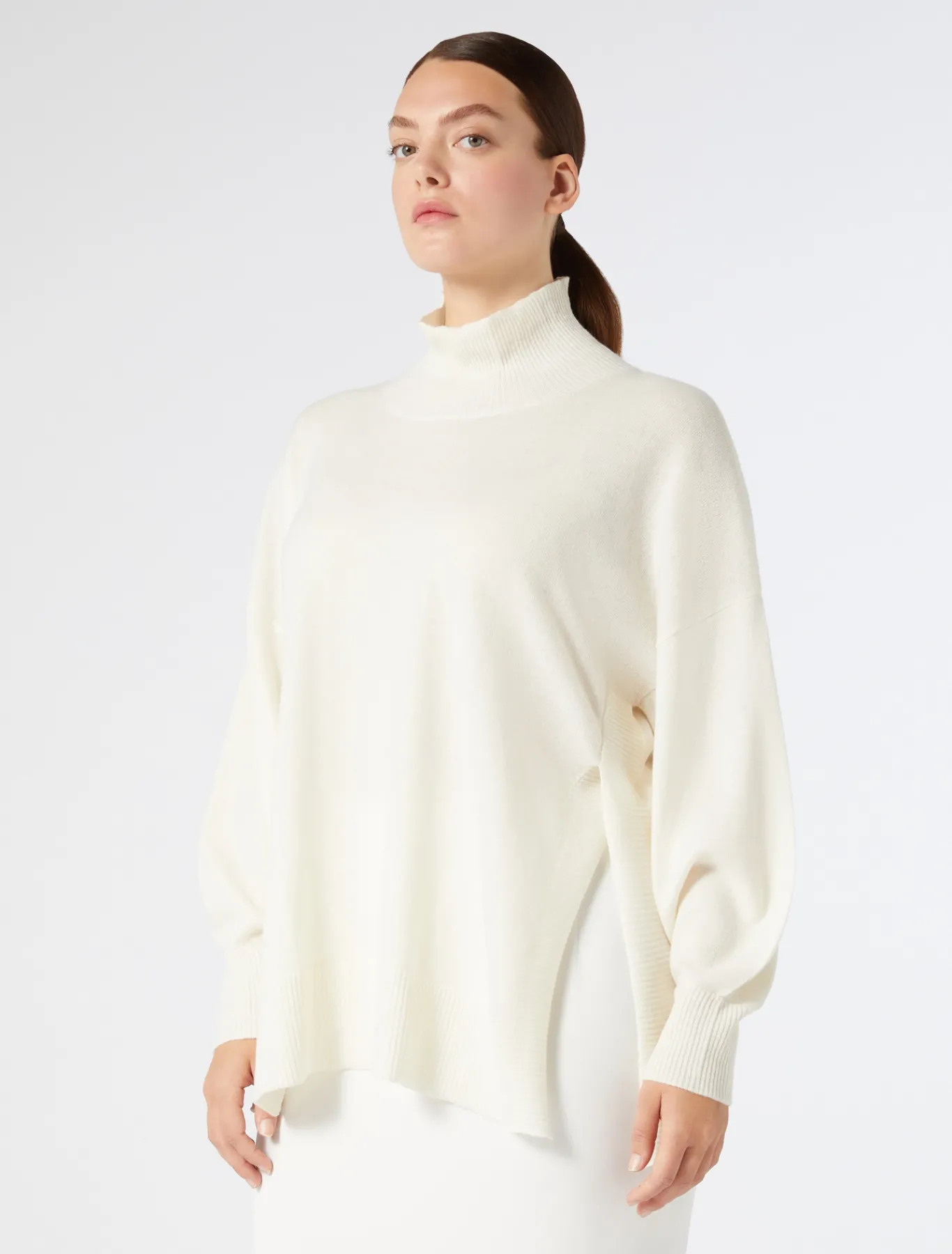 Marina Rinaldi Maglieria | Maglieria*Maglia in cachemire BIANCO