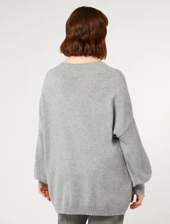 Marina Rinaldi Maglieria | Maglieria*Maglia in cachemire GRIGIOMEDIO