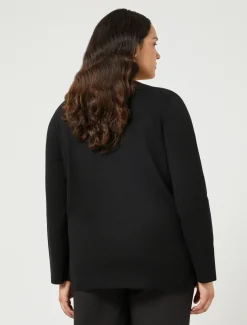 Marina Rinaldi Maglieria | Maglieria*Maglia in cachemire NERO