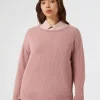 Marina Rinaldi Maglieria | Maglieria*Maglia in cotone lurex ROSAANTICO
