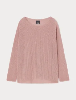 Marina Rinaldi Maglieria | Maglieria*Maglia in cotone lurex ROSAANTICO