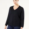 Marina Rinaldi Maglieria | Maglieria*Maglia in filato di lana BLUMARINO