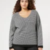 Marina Rinaldi Maglieria | Maglieria*Maglia in filato di misto viscosa NERO