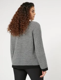 Marina Rinaldi Maglieria | Maglieria*Maglia in filato di misto viscosa NERO